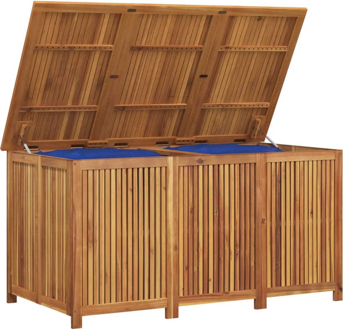 vidaXL - Tuinbox - 150x80x75 - cm - massief - acaciahout