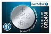 1x everActive CR2430 mini lithium batterij