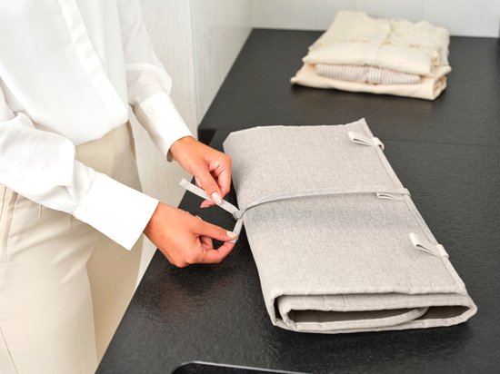 Brabantia Refresh & Steam Kleding Stoomdeken met deurhaken - Grey