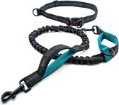 BOTC Running Leash Dog - Laisse pour chien - jusqu'à 170 cm -- Laisse avec ceinture réfléchissante
