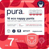 Pura Eco-Friendly Nappy Pants Maat 7 - 96 Luierbroekjes