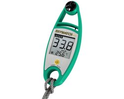 JDC Skywatch Wind windmeter - Anemometer - Waterdicht IP67 en blijft drijven - Temperatuur