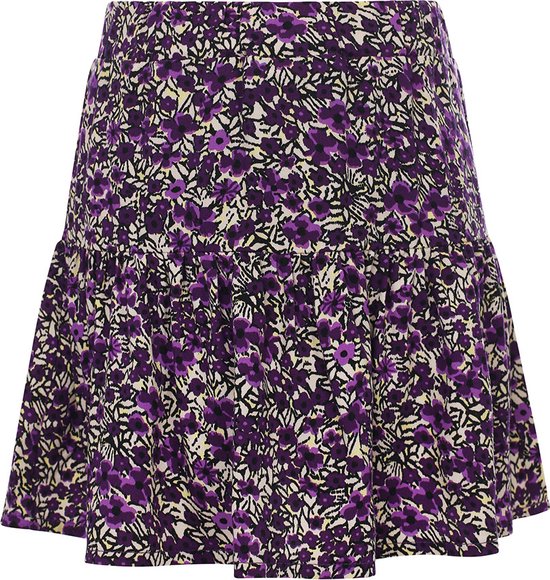 Pantalon/jupe Filles imprimé - Fleurs violettes