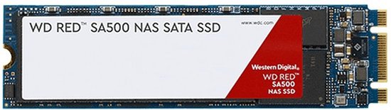 WD Red SA500 NAS SATA SSD WDS100T1R0B - Solid state drive - 1 TB - intern - M.2 2280 - SATA 6Gb/s