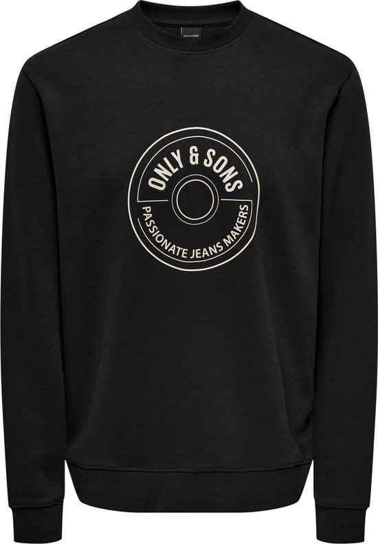 ONLY & SONS ONSLAMER REG INTERLOCK CREW NECK SWEAT Heren Trui - Maat XL