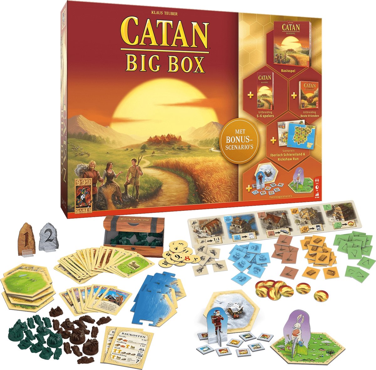999 Games - Catan: Big Box - Bordspel — afbeelding 5