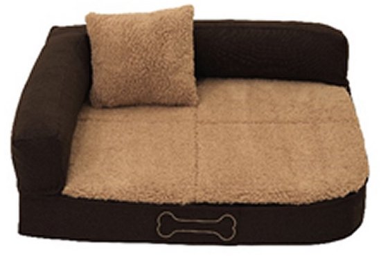 Sun Garden Pallina Orthopedisch Hondenkussen 80x60x25 cm Bruin/Beige