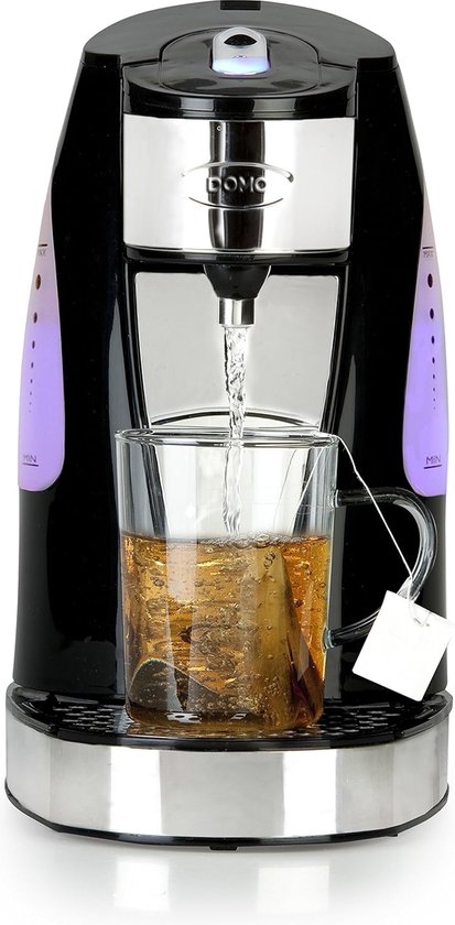 Textures Plus Waterkoker Zwart (1,7L), Snelkookpan, Extra Zuinig