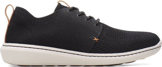 Clarks Step Urban Mix - heren sneaker - zwart - maat 41 (EU) 7 (UK)