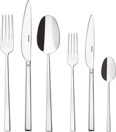 Bol.com Sambonet Rock Edelstahl 18/10 Bestekset 36-delig. Volledige tang / Monoblok aanbieding