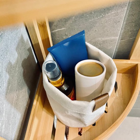 MDesign Lot De 3 Paniers De Rangement Ronds En Jonc De Mer Pour Chambre