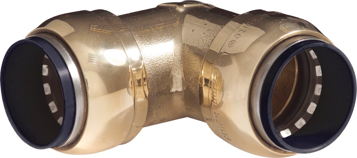 Sharkbite loodvrij messing knie 15 mm