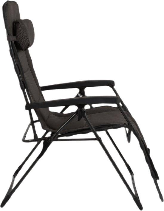 Redwood - Campingstoel - Emerald Relaxstoel - Zwart van Redwood — afbeelding 4