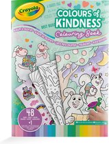 Crayola - Colours of Kindness - Kleurboek - Kleurboek met 48 Pagina's en 1 Stickervel