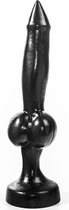Animals dobermann dildo - zwart - vinyl rubber