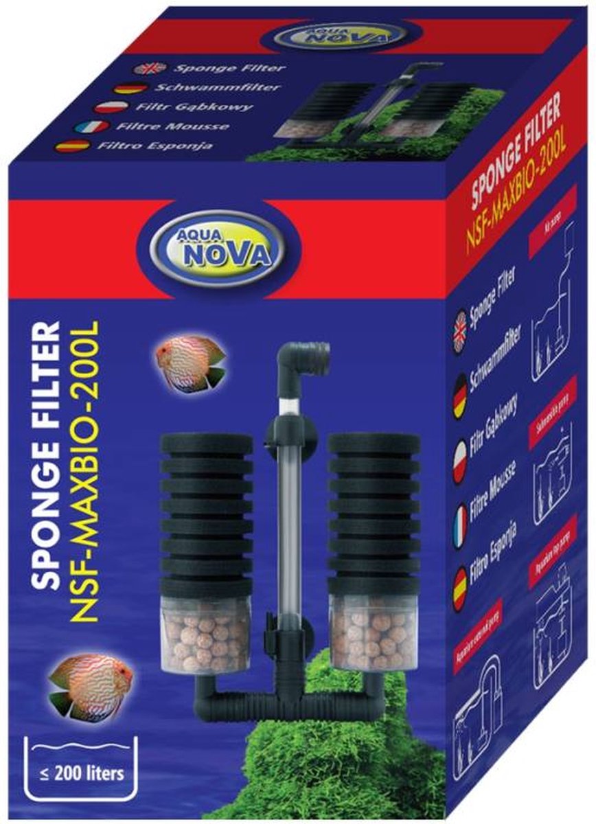 Aqua Nova MAXBIO-200L Aquarium Filter thumbnail 2