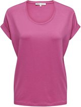 ONLY ONLMOSTER S/ S O-NECK TOP NOOS JRS T-Shirt Femme - Taille S