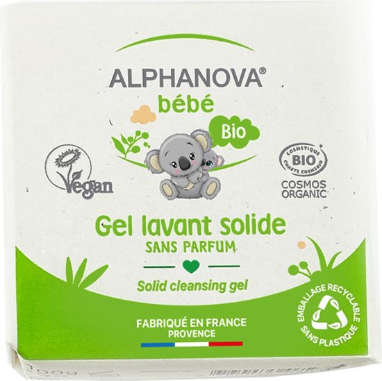 Alphanova Baby Solid cleansing gel baby 100g