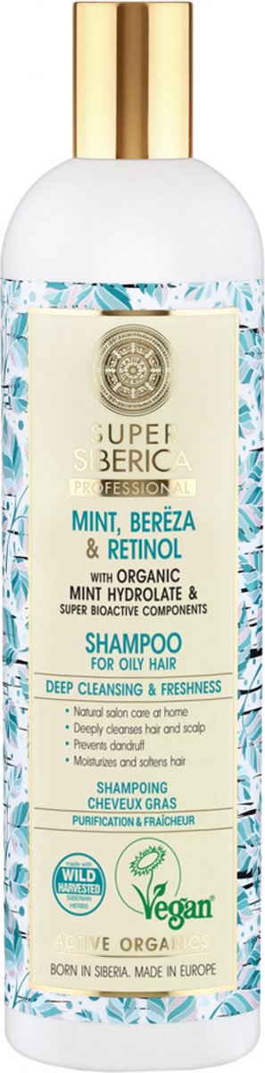 Natura Siberica Super Siberica Shampoo Voor Vet Haar 400 ml