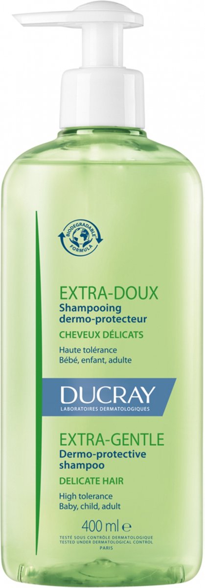 Ducray Extra-Doux Shampooing Dermo-Protecteur Shampoo Dagelijks Gebruik 400ml