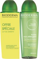Bioderma Nodé Non-detergent Fluid Shampoo 2 X 400 Ml