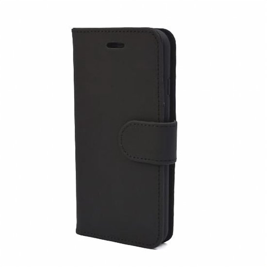 iNcentive PU Wallet Deluxe geschikt voor iPhone 15 Pitch Black