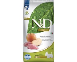 N&D Prime hondenvoeding Wild Zwijn small breed 7 kg