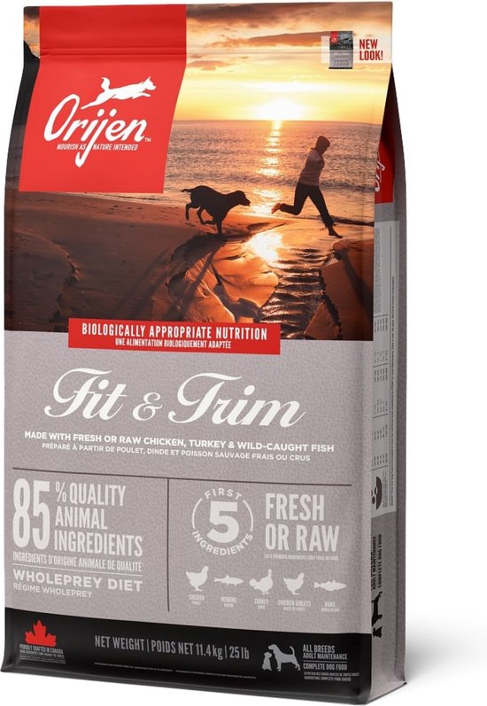 Orijen Dog Whole Prey - Fit & Trim - Hondenvoer 11.4 kg