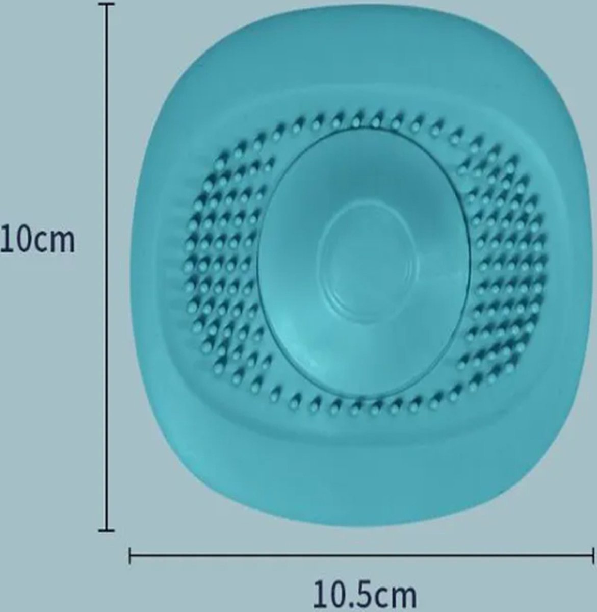 Universele Siliconen Gootsteenstoppen 4 Stuks - Afvoerfilter Tegen Haren En Vuile