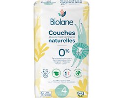 Biolane Natuurlijke Luiers 44 Luiers Maat 4 (7-18 kg)
