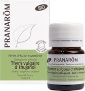 Pranarôm Thujanol Tijm Etherische Olie Parels (Thymus Vulgaris ct Thujanol) Biologisch 60 Parels