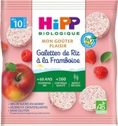 HiPP Mon Goûter Plaisir Frambozen Rijstwafels van 10 Maanden Biologisch 30 g