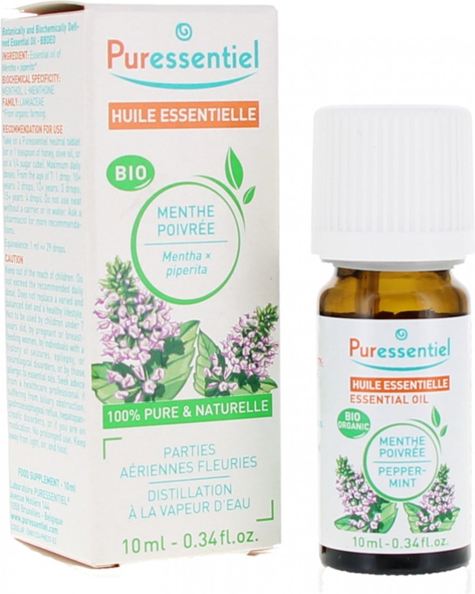 Goedkoopste Puressentiel Eo Pepermunt Bio Expert 10ml