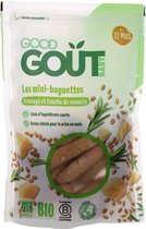 Good Goût Mini-Baguettes met Kaas en Rozemarijn Van 10 Maanden Biologisch 70 g