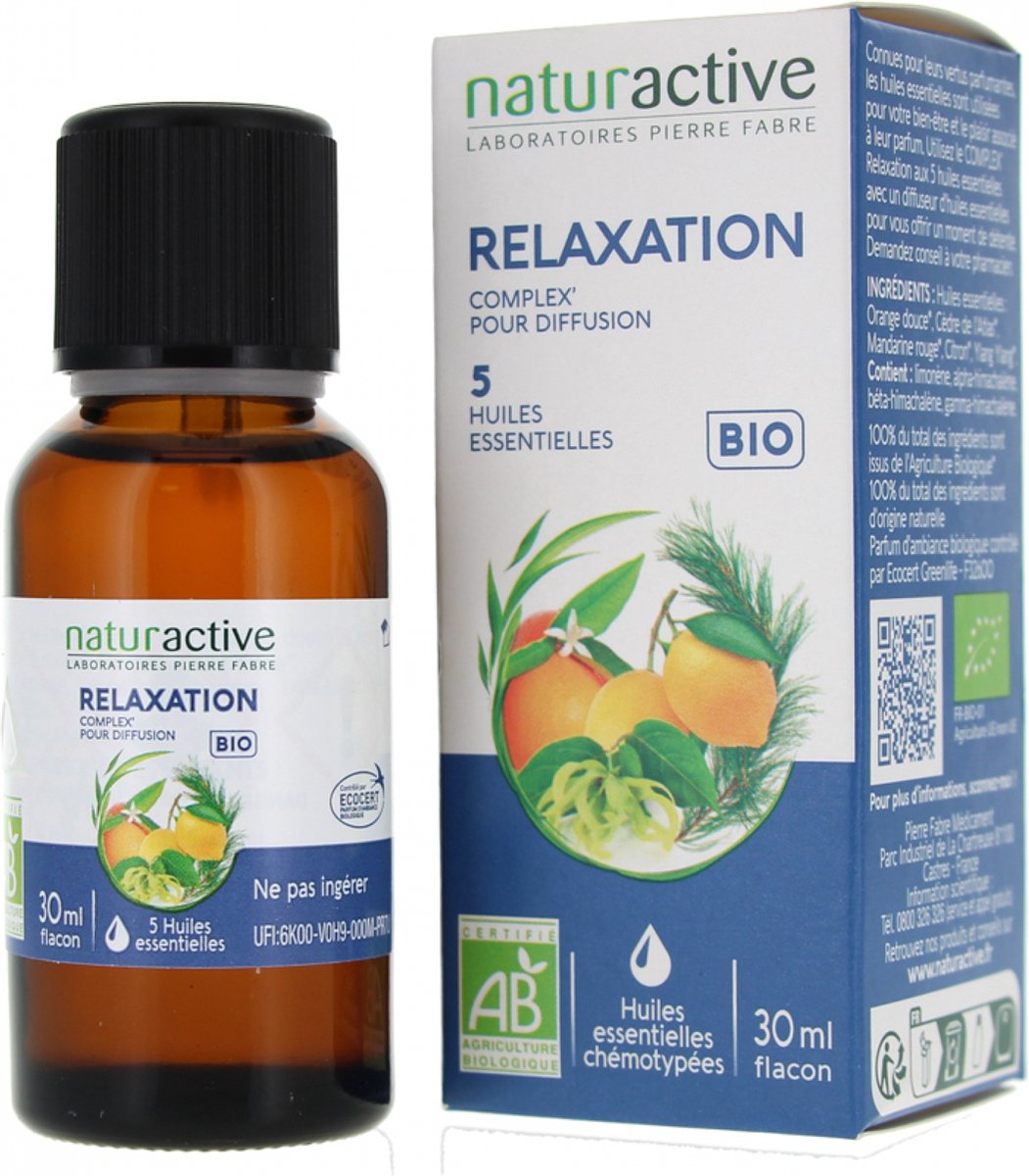 Naturactive Complex' Voor Diffusierelaxatie Bio 30 ml