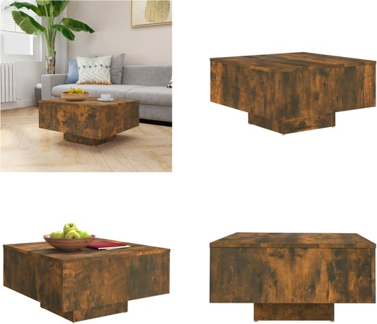 Tafel wit 80x50 | Massief Hout | Laatste Stuk
