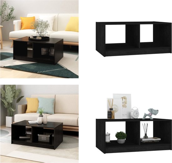 Massieve Salontafel Kopen? Massieve Salontafel | Rustic Black - Rene Houtman
