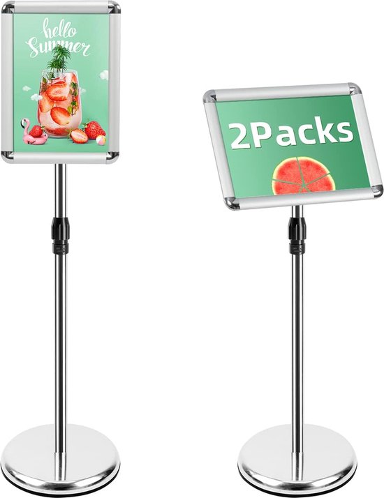 Bordstandaard Displayborden Verstelbare metalen bordhouder A3-posterstandaard Posterdisplaystandaarden Posterstandaarden Advertentiedisplaystandaard a3 goud