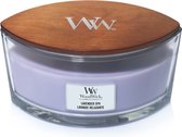 Bougie parfumée Woodwick Heartwick Flame Ellipse - Lavender Spa