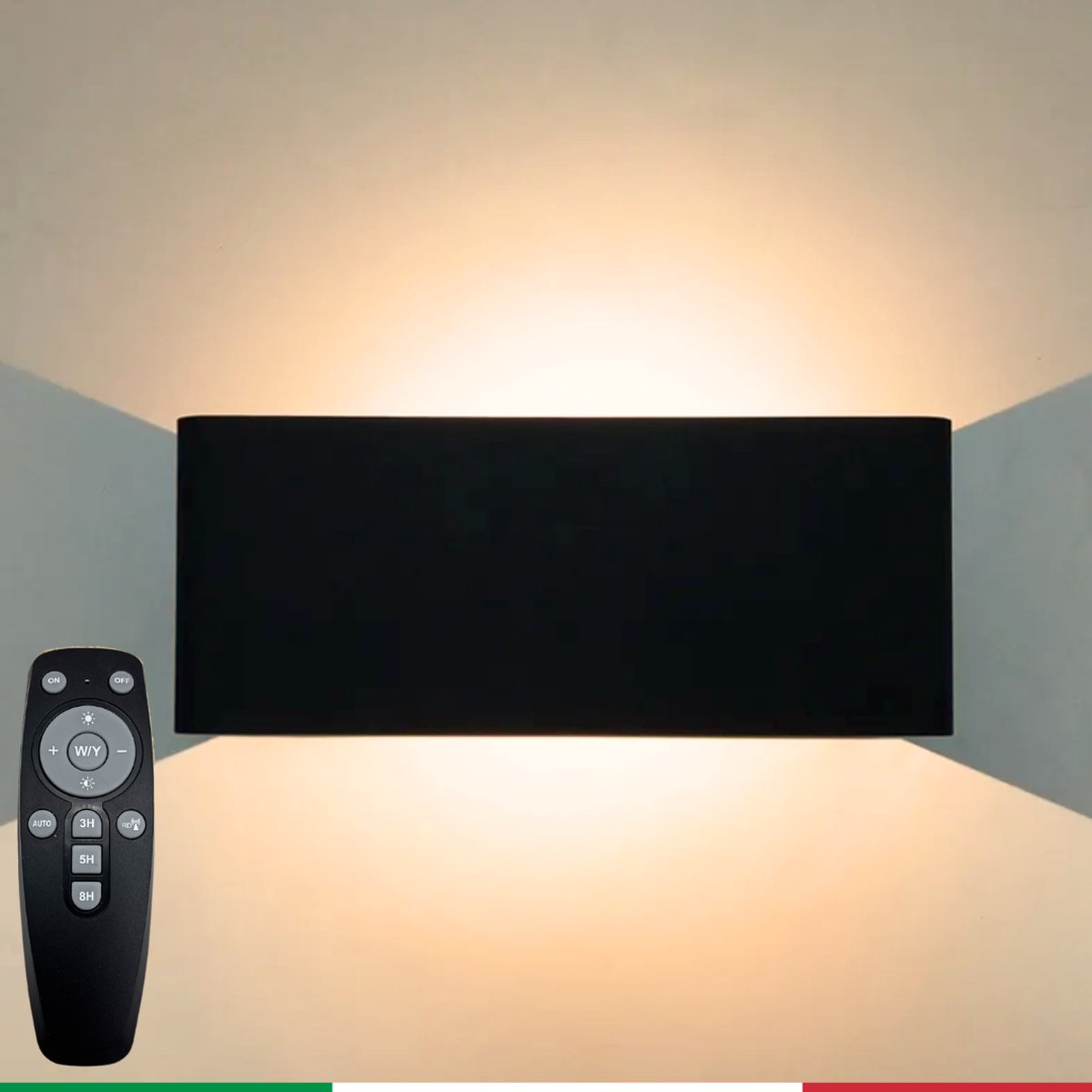 Lussono Oplaadbare wandlamp met afstandbediening - met sensor - 2700K – Trapverlichting – binnen – 2 Jaar garantie - Lussono