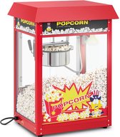 Royal Catering Popcorn Machine - Rood dak