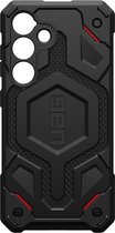 Urban Armor Gear Monarch Kevlar Geschikt voor Samsung Galaxy S24 | Kevlar® Materiaal | Back Cover Hoesje | Zwart