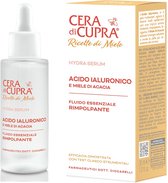 NIEUW! Cera di Cupra Ricetta di Miele - Hydra Serum Acido Ialuronico: geweldig, veelzijdig serum met Acaciahoning en hyaluronzuur voorkomt veroudering van de huid. Ook voor mannen.