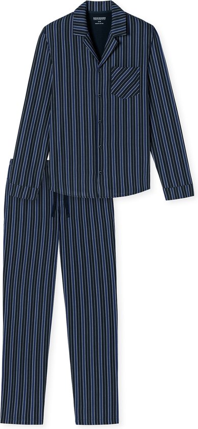Pyjama Schiesser bleu foncé