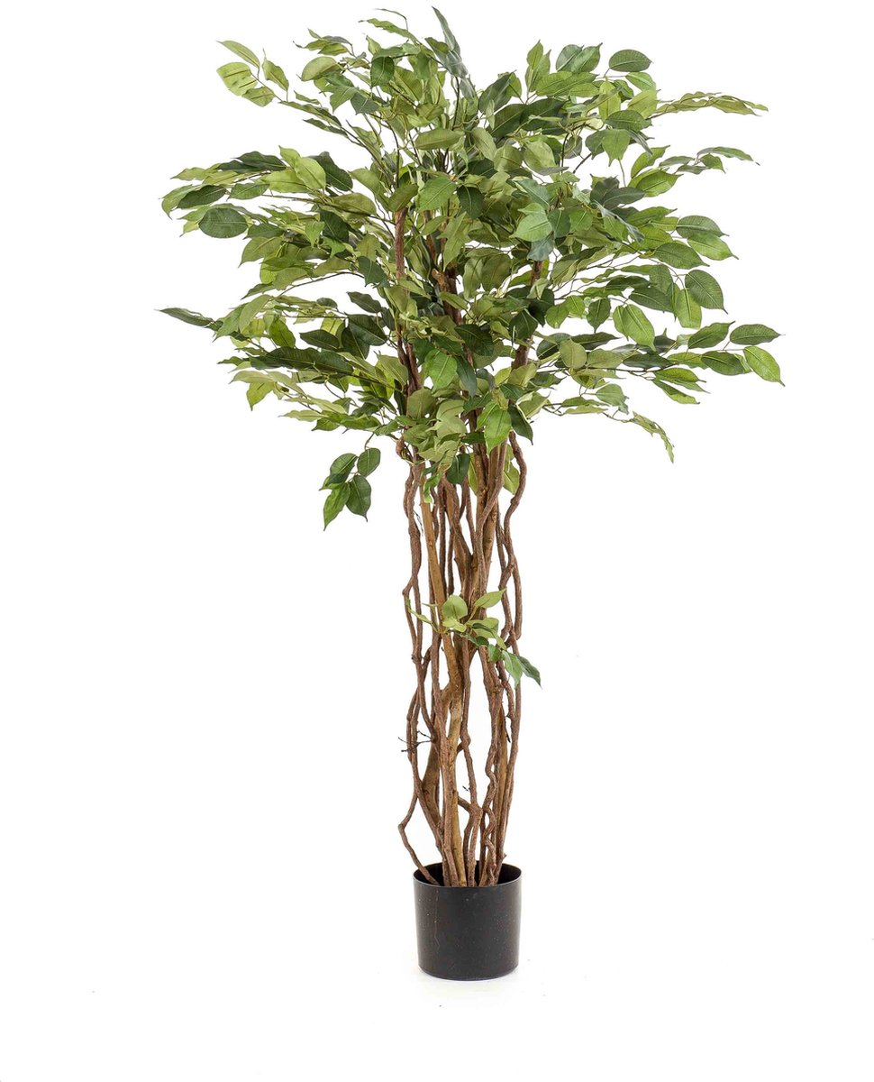 Emerald - Kunstboom Ficus Liana 140cm - Kunstplant voor binnen