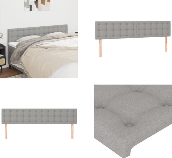 vidaXL Hoofdborden 2 st 90x5x78/88 cm kunstleer wit, hoofdeinde, houten hoofdeinde, bedonderdeel, houten hoofdbord, slaapkamermeubel, bedaccessoire