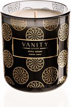 Vanity Luxury - Geurkaars - Apple Dreams - 60 branduren - 100% Natuurlijke Sojawax