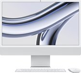 Apple iMac 24-inch (2023) - M3 8‑core CPU chip - 10‑core GPU - 512GB SSD - Zilver - QWERTY