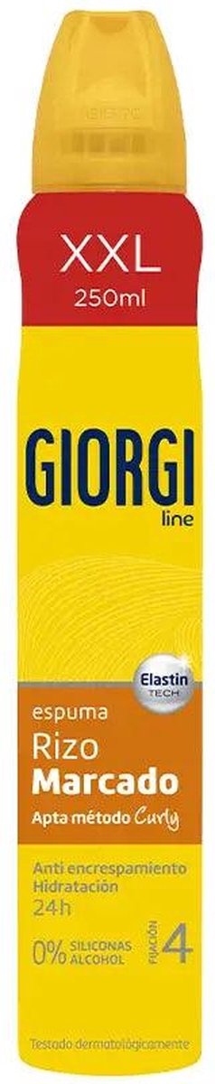 Goedkoopste Styling Mousse Giorgi Curly Nº4 (250 ml