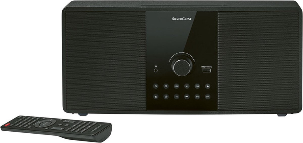SILVERCREST® Bluetooth® bol streaming CD - en in muziek speler, stereo USB MP3... | 4 1: radio